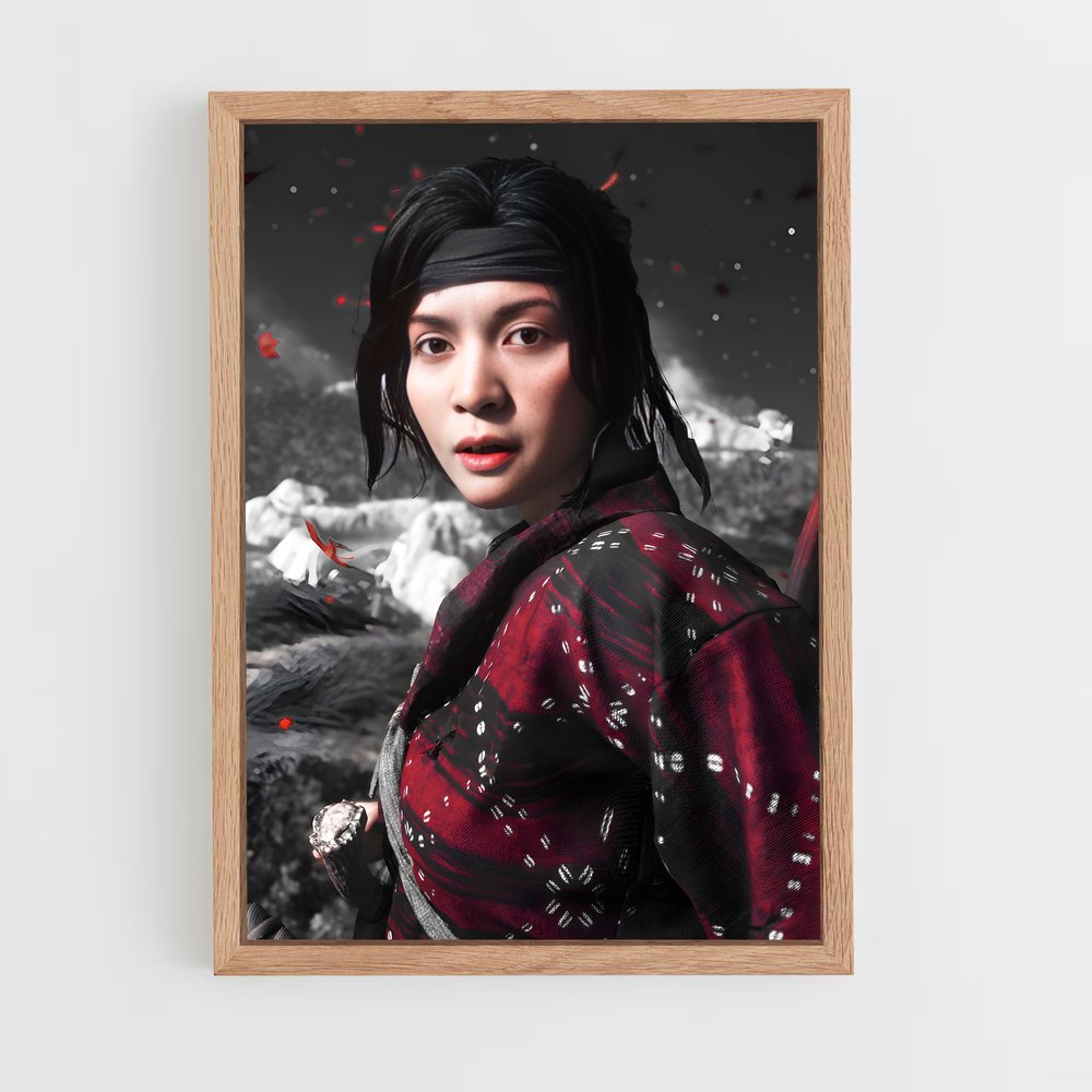 Poster Danse de la Lame – affiche Ghost of tsushima (vue 4)